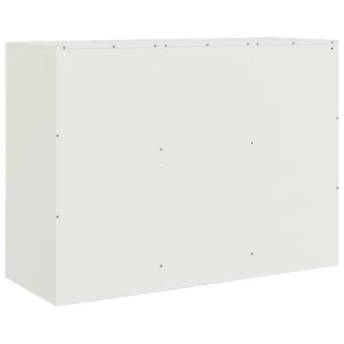 Komoda bijela 99 x 39 x 73 cm čelična - Bijela 1 Cijena