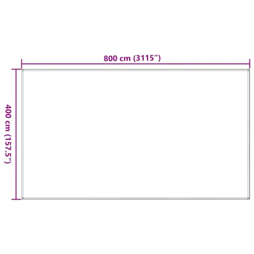 Tepih za šator bež 400 x 800 cm HDPE - Bež 400 x 800 cm 1 Cijena