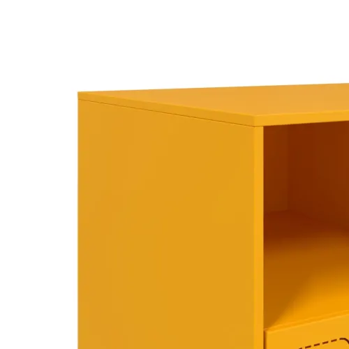 TV ormarić boja senfa 99 x 39 x 44 cm čelični - žuta boja senfa 1 Cijena