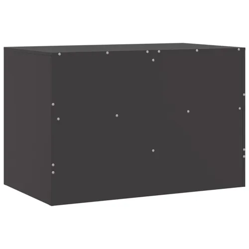 TV ormarić crni 67 x 39 x 44 cm čelični - Crna 1 Cijena