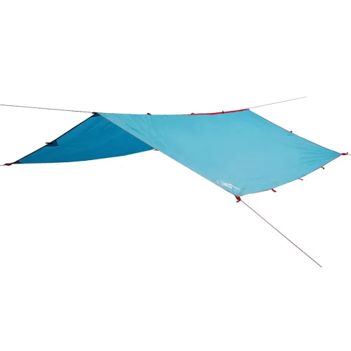 Cerada za kampiranje plava 400 x 294 cm vodootporna - Plava 400 x 294 cm oxford 1 Cijena