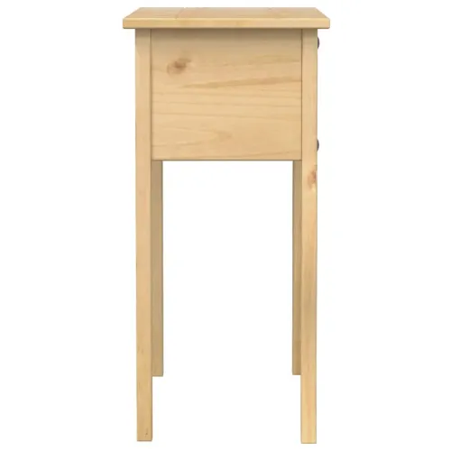 Konzolni stol Corona 73 x 35 x 73 cm od masivne borovine - Smeđa Cijena
