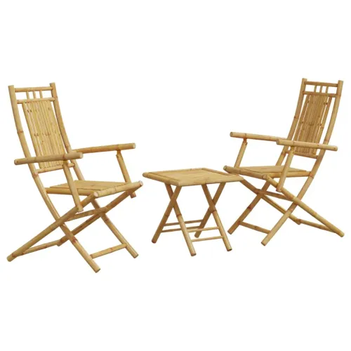 3-dijelni bistro set od bambusa - 53 x 66 x 99 cm (w x d x h) l x w x h 1 Cijena
