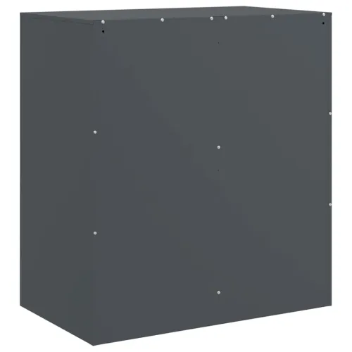 Komoda antracit 67 x 39 x 73 cm čelična - Antracit 1 Cijena