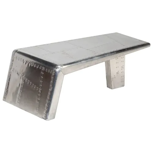 Stolić za kavu aluminijski vintage u avijatičarskom stilu Cijena