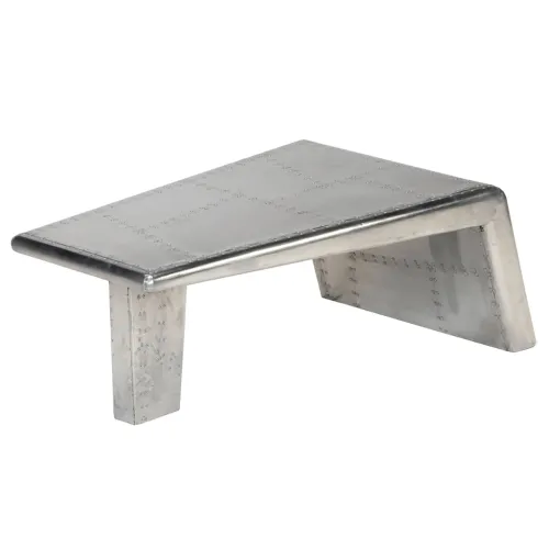 Stolić za kavu aluminijski vintage u avijatičarskom stilu Cijena