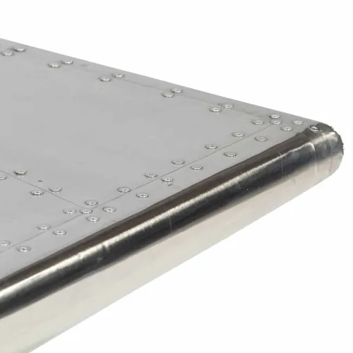 Stolić za kavu aluminijski vintage u avijatičarskom stilu Cijena