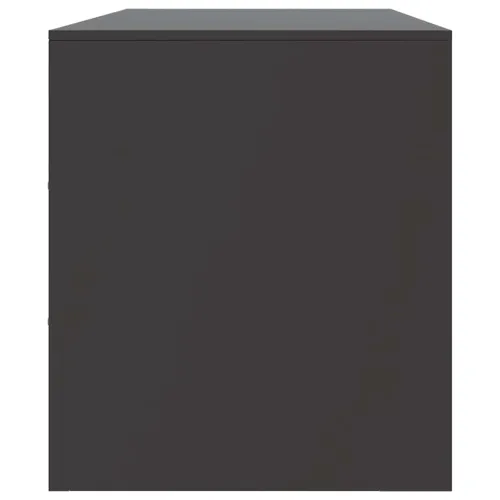 TV ormarić crni 99 x 39 x 44 cm čelični - Crna 1 Cijena