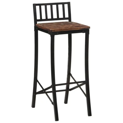 Barske stolice 2 kom od masivnog obnovljenog drva - 2 solid wood reclaimed Cijena