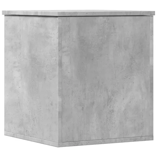 Kutija za pohranu boja betona 40x42x46 cm konstruirano drvo - Beton siva 40 x 42 x 46 cm 1 Beton siva Cijena
