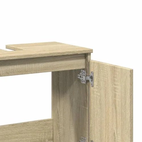 Ormarić za Lavabo - Umivaonik boja hrasta sonome 58 x 33 x 60 cm drveni - Sonoma hrast Cijena
