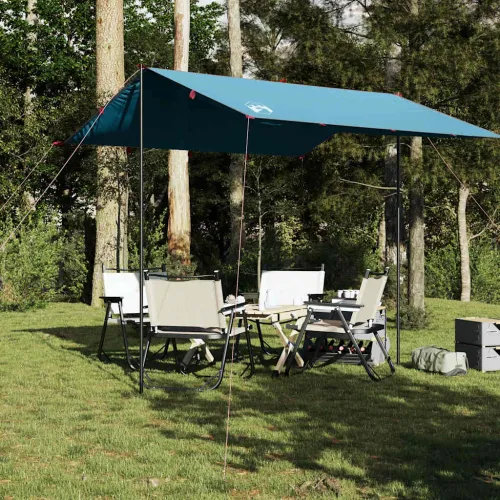 Cerada za kampiranje plava 300 x 294 cm vodootporna - Plava 300 x 294 cm oxford 1 Cijena