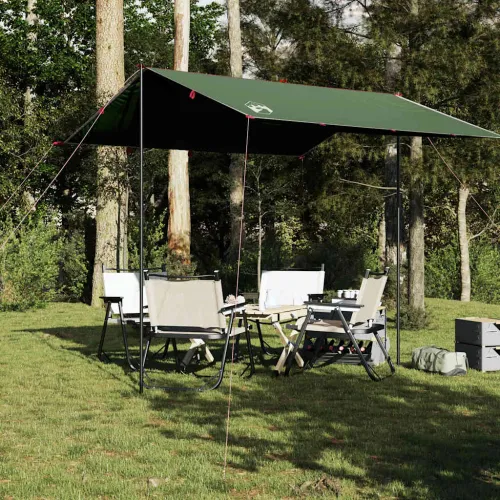 Cerada za kampiranje zelena 300 x 294 cm vodootporna - Zelena 300 x 294 cm oxford 1 Cijena