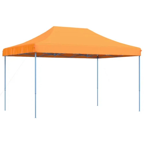 Sklopivi prigodni šator za svadbe - šator za zabave smeđi 440x292x315 cm - Narančasta Bez bočnog zida Ne Cijena