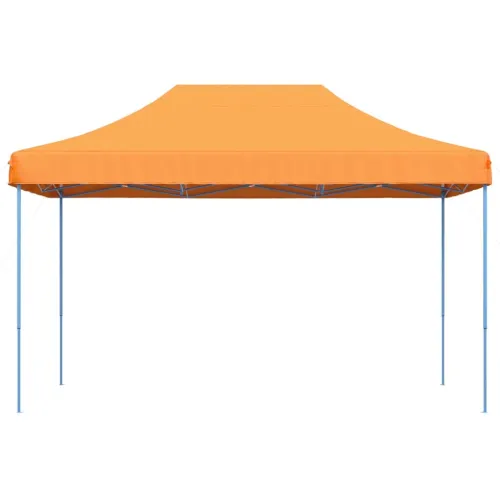 Sklopivi prigodni šator za svadbe - šator za zabave smeđi 440x292x315 cm - Narančasta Bez bočnog zida Ne Cijena