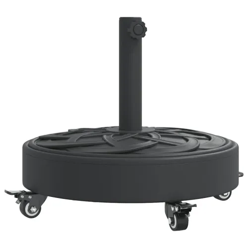 Baza suncobrana s kotačima za stupove Ø 38/48 mm 27 kg okrugla - 27 kg Cijena