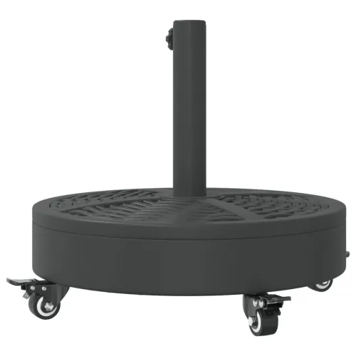 Baza suncobrana s kotačima za stupove Ø 38/48 mm 27 kg okrugla - 27 kg s kotačima Cijena