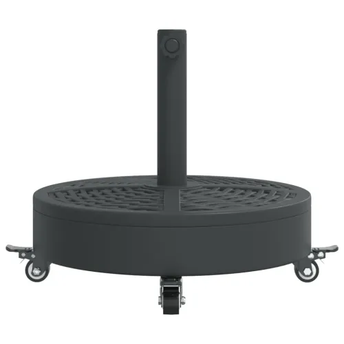 Baza suncobrana s kotačima za stupove Ø 38/48 mm 27 kg okrugla - 27 kg s kotačima Cijena