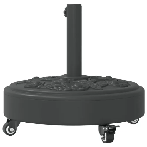 Baza suncobrana s kotačima za stupove Ø 38/48 mm 27 kg okrugla - 27 kg Cijena
