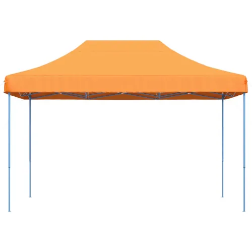 Sklopivi prigodni šator za svadbe - šator za zabave narančasti 410x279x315 cm - Narančasta Bez bočnog zida Ne Cijena