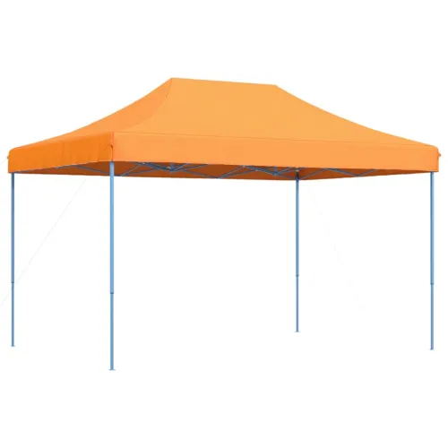 Sklopivi prigodni šator za svadbe - šator za zabave narančasti 410x279x315 cm - Narančasta Bez bočnog zida Ne Cijena