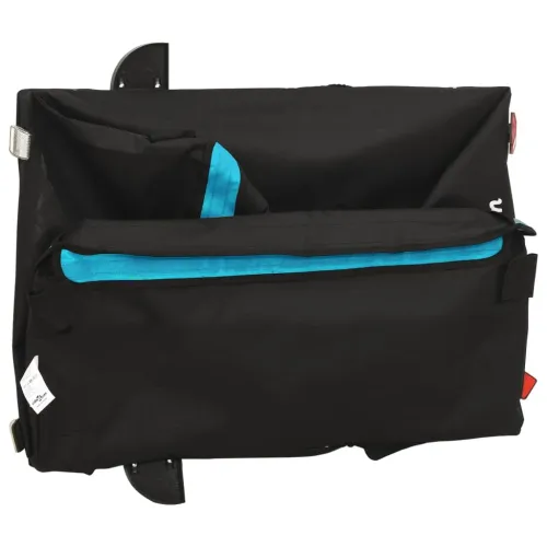 Prikolica za bicikl crno-plava 45 kg željezna - Plava 124 x 62.5 x 52 cm Cijena