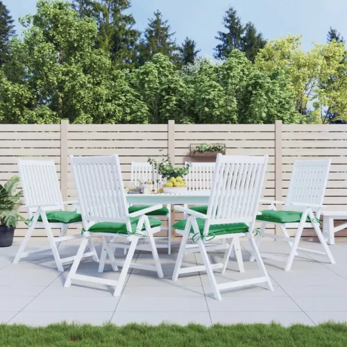 Jastuci za palete 6 kom zeleni 50 x 50 x 7 cm od tkanine Oxford - Zelena 50 x 50 x 7 cm 6 Cijena