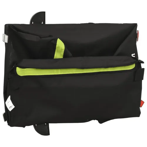 Prikolica za bicikl crno-zelena 45 kg željezna - Zelena 124 x 62.5 x 52 cm Cijena