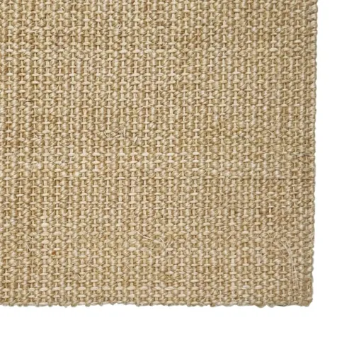 Tepih od sisala za grebanje 100 x 100 cm - Svjetlosmeđa 100 x 100 cm Cijena