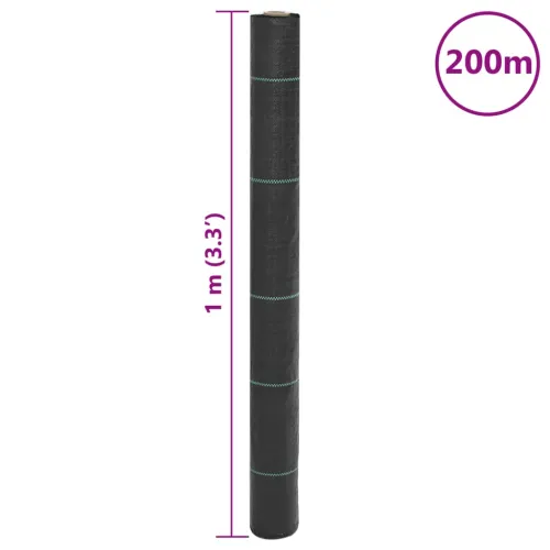 Opna protiv korova crni 1 x 200 m PP - 1 x 200 m (100 g/m²) 1 Cijena