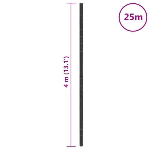 Opna protiv korova crni 4 x 25 m PP - 4 x 25 m (100 g/m²) 1 Cijena