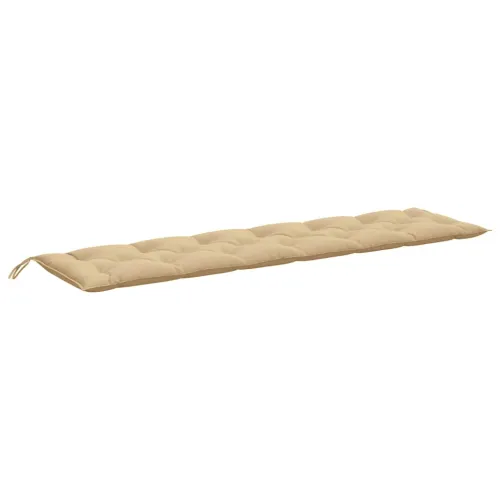 Jastuci za vrtnu klupu 2 kom bež 200x50x7 cm tkanine - Prošarana bež 200 x 50 x 7 cm Cijena
