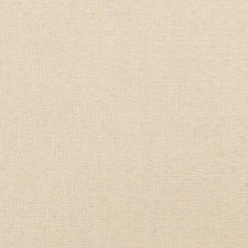 Krevet box spring s madracem krem 120 x 190 cm od tkanine - Krema 120 x 190 cm Blok s kvadratima Krema Cijena