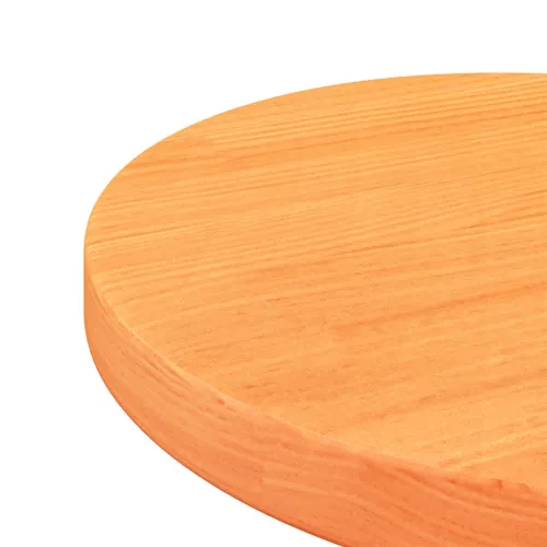 Ploča za stol okrugla voštano smeđa Ø 30 x 2,5 cm od borovine - Voštano smeđa Ø 30 x 2.5 cm Cijena