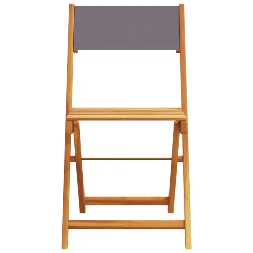 3-dijelni bistro set od tkanine i masivnog drva antracit - Antracit 60 x 75 cm Cijena