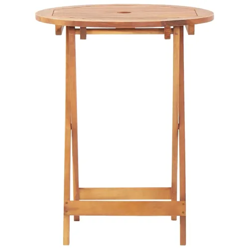 3-dijelni bistro set od tkanine i masivnog drva antracit - Antracit 60 x 75 cm Cijena