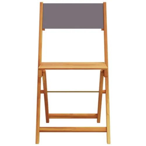 3-dijelni bistro set od tkanine i masivnog drva antracit - Antracit 70 x 75 cm Cijena