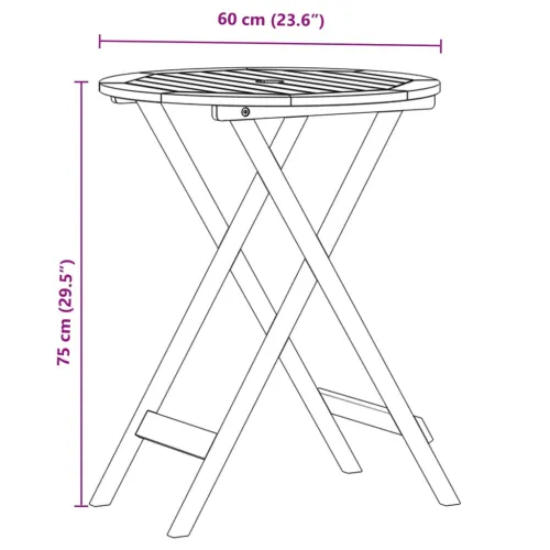 3-dijelni bistro set od tkanine i masivnog drva smeđesivi - Sivo-smeđa 60 x 75 cm Cijena
