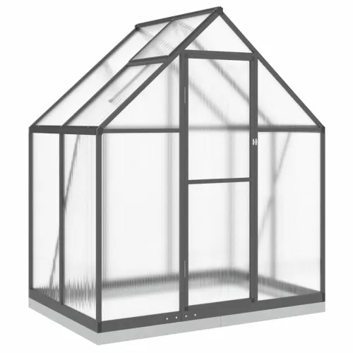 Staklenik s okvirom antracit 169 x 114 x 202 cm aluminijski - Antracit 169 x 114 x 202 cm 1 Antracit Cijena