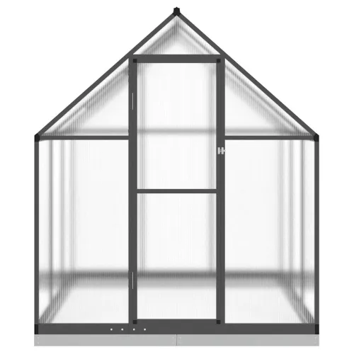 Staklenik s okvirom antracit 169 x 169 x 202 cm aluminijski - Antracit 169 x 169 x 202 cm Cijena