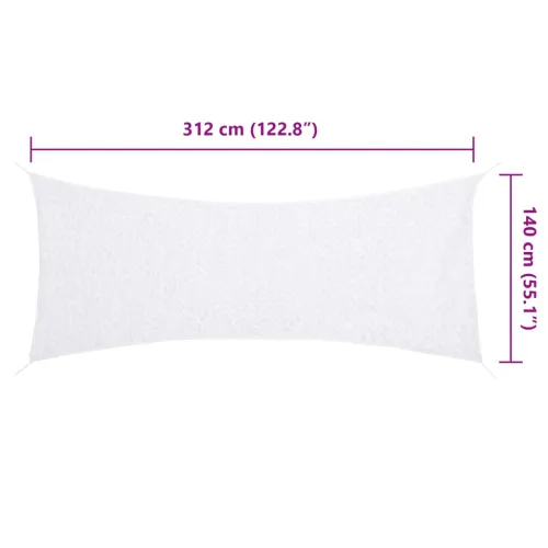 Kamuflažna mreža s torbom za pohranu 312x140 m bijela - Bijela 312 x 140 cm Cijena