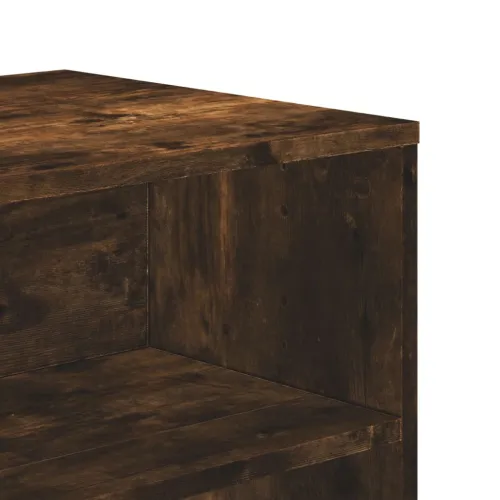 TV ormarić boja dimljenog hrasta 120x40x40 cm konstruirano drvo - Dimljeni hrast Cijena