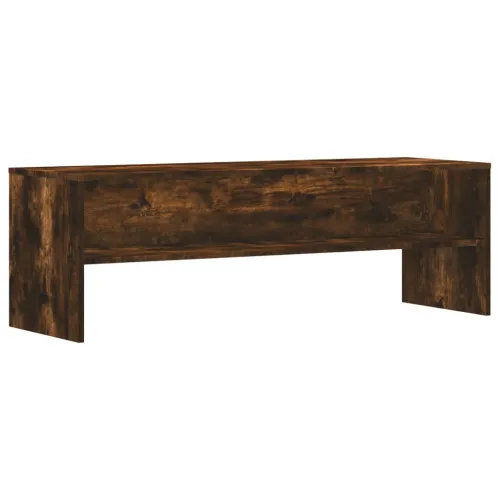 TV ormarić boja dimljenog hrasta 120x40x40 cm konstruirano drvo - Dimljeni hrast Cijena