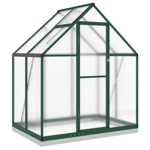 Staklenik s okvirom zeleni 169 x 114 x 202 cm aluminijski - Zelena 169 x 114 x 202 cm 1 Zelena Cijena