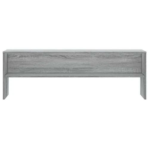 TV ormarić boja hrasta sonome 120x40x40 cm konstruirano drvo - Sivi hrast sonoma Cijena