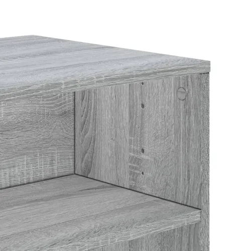TV ormarić boja hrasta sonome 120x40x40 cm konstruirano drvo - Sivi hrast sonoma Cijena