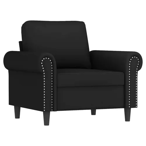 4-dijelni set sofa s jastucima crni baršunasti - Crna S osloncem za noge Cijena