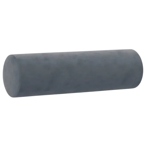 3-dijelni set sofa s jastucima tamnosivi baršunasti - Tamno siva s jastucima i tabureom Cijena