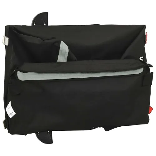 Prikolica za bicikl crno-siva 45 kg željezna - Siva 124 x 62.5 x 52 cm Cijena