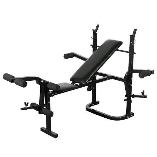 Klupa za dizanje utega sa stalkom i setom utega 30,5 kg - 30.5 kg Cijena